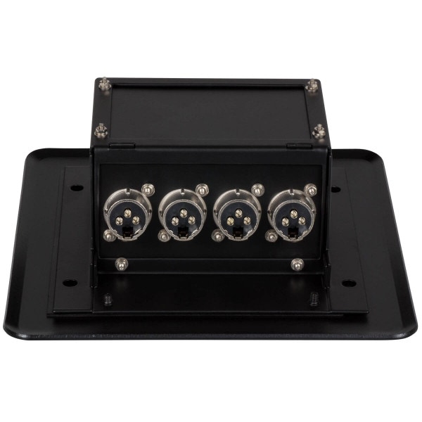 Main product image for Flip Up Stage Box with Four XLR Female Jacks 240-302